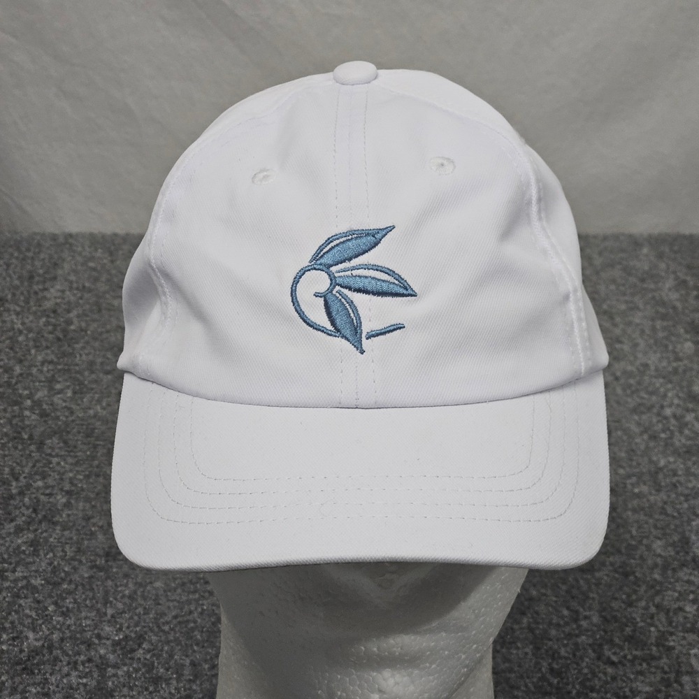 Exclusive Resorts‎ Cap White Blue Logo Resortwear Beach Pool Travel Summer Hat